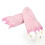 Unisex Pfote Hausschuhe S (Pink) 4