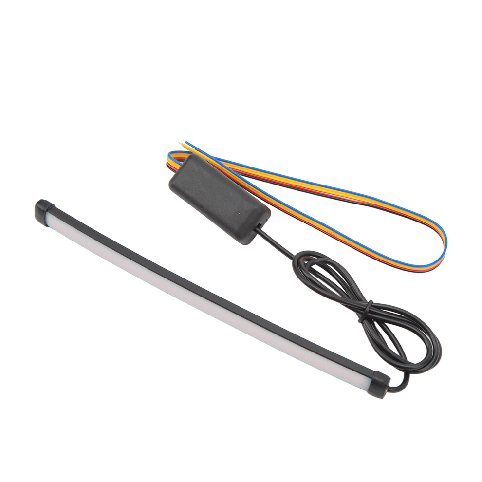 12V Tail Brake Running Bar 20Cm Stop Turn Signal For Car Motorcycle Light/Amber/Red 8481353509051