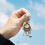2Pcs Black Copper Bell Pendants for Party DIY Keychain Decor 11