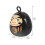 2Pcs Black Copper Bell Pendants for Party DIY Keychain Decor 2