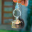 2Pcs Black Copper Bell Pendants for Party DIY Keychain Decor 9