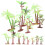 40pcs Aquarium Decor Plants Plastic Assorted Tank Decorations 1