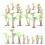 40pcs Aquarium Decor Plants Plastic Assorted Tank Decorations 8