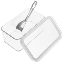 1 Set Butterdose Transparent Mit Butterschneider