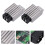 5Stk Motorbike Voltage Stabilizer 4 Pin Aluminium Plug Regulator 3