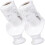 2St Draagbare Resin Penhouder Wit Voor Kinderen En 7