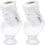 2St Draagbare Resin Penhouder Wit Voor Kinderen En 11