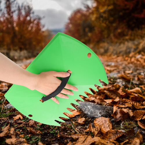 Haushaltskunststoffrechen Blattrechen Gartensäuberungswerkzeug 2