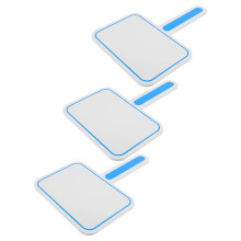 3Stk Einseitige Leere Handhaltbare Punktzahltafeln Whiteboards