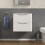 NES Home Nes Home White 500mm Bathroom Wall Hung Vanity With Worktop 4