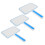 3Stk Einseitige Leere Handhaltbare Punktzahltafeln Whiteboards 10