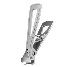 1Pc Silver Stainless Steel Nail Clipper Durable Toenail Trimmer