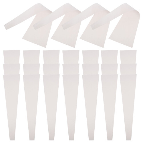 50 Stk. Transparente Blumenverpackungsbeutel Für Einzelsträuße