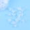 1 Box Transparent Earring Backs Clutch Locking With Pad For Studs 11
