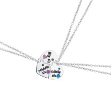 1 Set Herz Halskette Puzzle Für Freundschaftsgeschenke