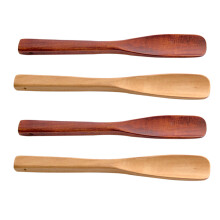 4Stk Holz Schuhlöffel Tragbar Kreativ Haushalt Schuhheber
