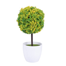 Künstliche Pflanzenkugel Simulierte Bonsai Für Garten Gelb