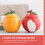 lychee-shaped sealed ceramic tea jar with lid for kitchen storage 10