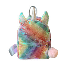 Einhorntasche Mit Pailletten Plüschkugel Für Kinder