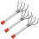 3Stk Multifunktions Gartenrechen Grabrechen Handwerkzeuge 5
