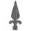 Fence Topper Topper Torabschluss Außenzaun Abschlussstab 6