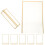 6 Stück Wimpernzange Halter Sitzplatte Organizer 10