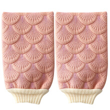2Stk. - Duschhandschuh Pink