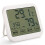 Digitaler Touchscreen Hygrometer Innenraum Weiß 2