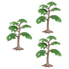 3Stk Kunststoffmodell Künstlicher Baum Für Garten Zuhause