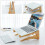 Laptopständer Notebook Halter Büro Holzriser 10