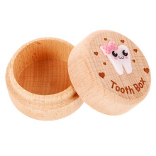 Zahnbox Holz Für