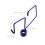 4Stk. Arm Universal Blau 2