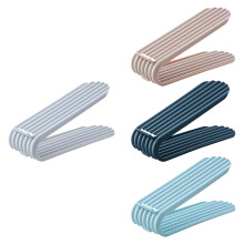 4Stk Schuhhalter Aus PP Kunststoff, Stapelbar, Farbig, Für Zuhause