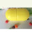 Oval Pillendose Mit 6 Fächern Für Medikamente Hellgelb 4