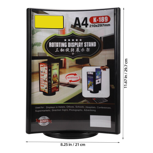 Multi-Seitiger Menühalter Aus Acryl Mit -Menüschild 1