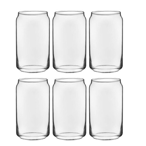 6St Getränkebecher In Dosenform Mit Ring-Pull Für Partys 2