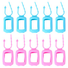 10St 60Ml Flüssigseife Schuhüberzug Schutzsilikonhülle Pink