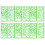 12Stk Zeichenschablone Geometrische 3