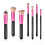 7Teiliges Make-up- -Set Mit Holzgriff Und Nylonborsten 5