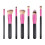 7Teiliges Make-up- -Set Mit Holzgriff Und Nylonborsten 10