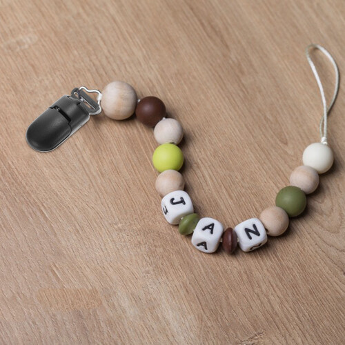 10St Schnullerkette Halter Befestigungsclip 2