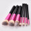 7Teiliges Make-up- -Set Mit Holzgriff Und Nylonborsten 8