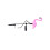 Led Solar Gartenleuchte Flamingo Rosé 1