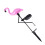 Led Solar Gartenleuchte Flamingo Rosé 9