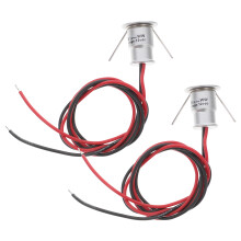 2Stk. Mini LED 1W DC12V Für Schrank Displays Bilder Pflanzen