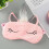 Unicorn Design Schlafmaske Rosa 8