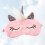 Unicorn Design Schlafmaske Rosa 9