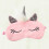 Unicorn Design Schlafmaske Rosa 5