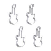 4Stk Ausstechformen Gitarrenform Für