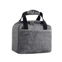 Lunchbox Isolierbeutel Aus Oxford Mit Griff Grau
